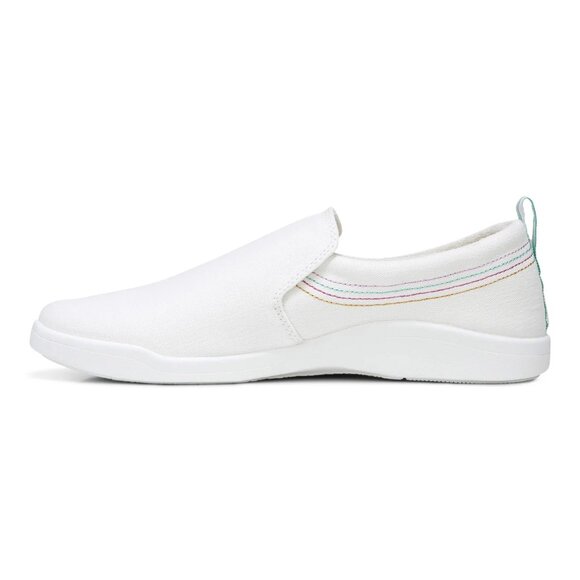 Vionic   Women's   Marshall   White   Canvas   Slip   On   Orthotic   Sneaker - Picture 7 of 7